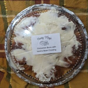 Cinnamon Buns /w Vanilla Bean Frosting